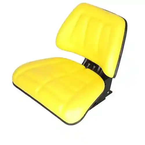 Seat Assembly Trapezoid Backed Vinyl Yellow