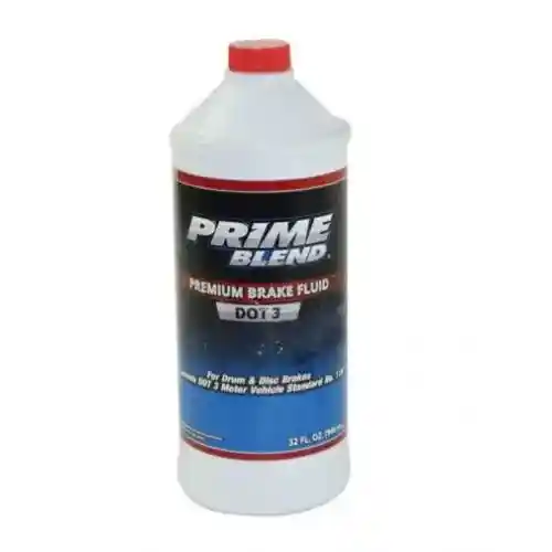 Prime Blend DOT 3 Brake Fluid 32 oz. can fits Fluids/Chemicals/Oil/Additives Brake Cleaner & Fluids
