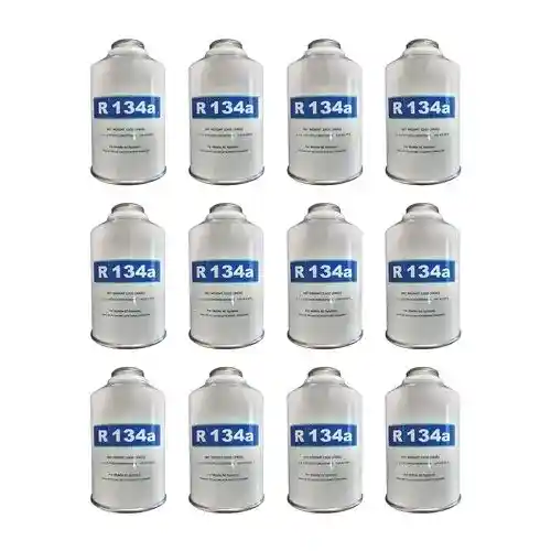 R134A Air Conditioning Refrigerant - 12 Ounces 12 pack fits Fluids/Chemicals/Oil/Additives Air Conditioning Chemicals
