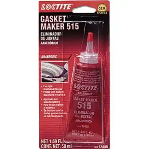 Loctite 515 Gasket Maker Flange Sealant Tube - 50 ml fits Fluids/Chemicals/Oil/Additives Silicone Sealant & Threadlock