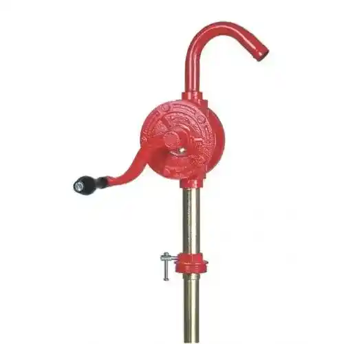 GROZ® Dual Direction Rotary Barrel Pump w/1" Inlet and Telescopic Suction Tube 15-55 Gallon Drums fits Pumps, Hoses, Nozzles, Filters Transfer Pumps