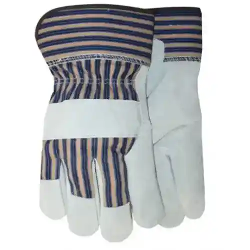 Gloves - Heavyweight Suede Leather Palm Medium fits Workwear Gloves