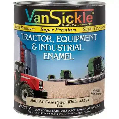 Case Power White Tractor Quart fits Paint Case