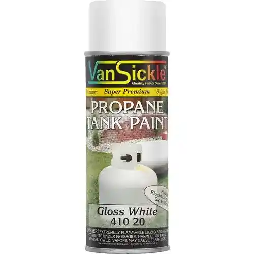 Propane Tank - Gloss White Aerosol fits Paint Propane Tank