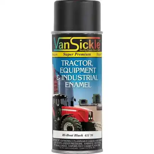 Black High Temperature Tractor Aerosol fits Paint High Temperature