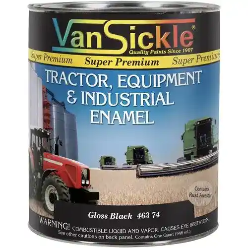 Gloss Black Tractor Quart fits Paint Universal