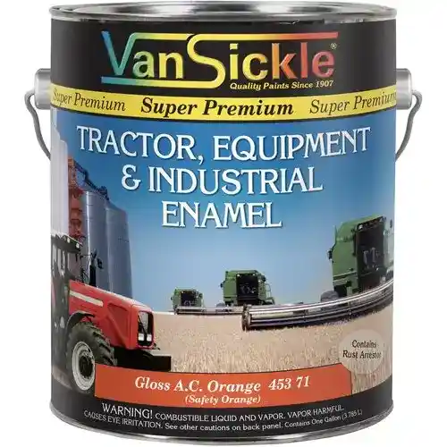 Allis Chalmers Corporate Orange Tractor Gallon fits Paint Allis Chalmers