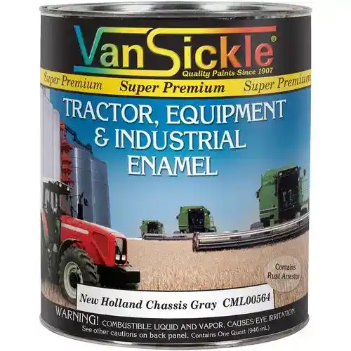 New Holland Chassis Gray Tractor Quart fits Paint New Holland