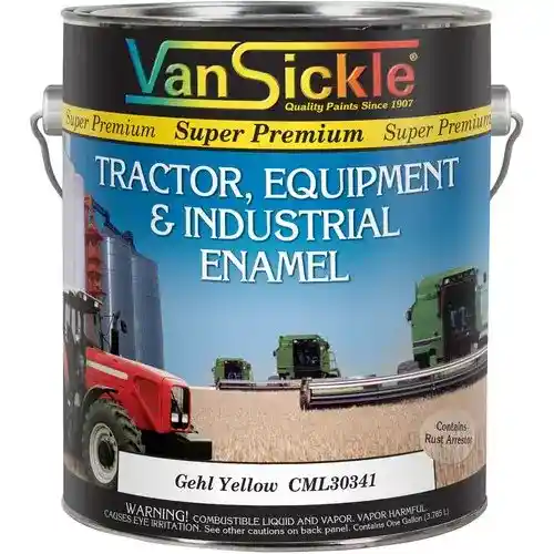 Gehl Yellow Equipment Gallon fits Paint Gehl