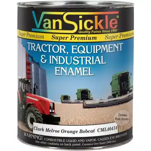 Clark Melroe / Bobcat - Orange Quart fits Paint Bobcat