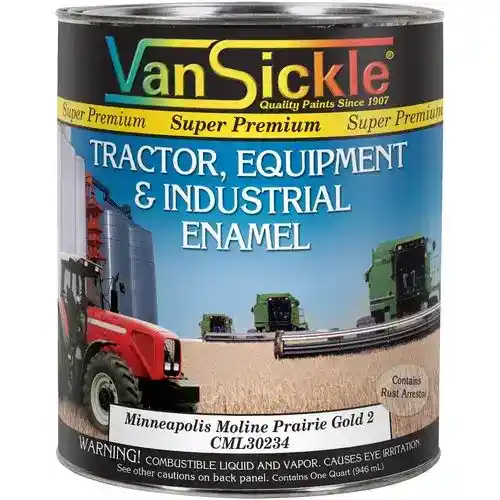 Minneapolis Moline Prairie Gold 2 Tractor Quart fits Paint Minneapolis Moline