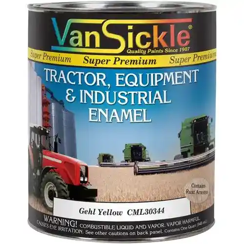 Gehl Yellow Equipment Quart fits Paint Gehl