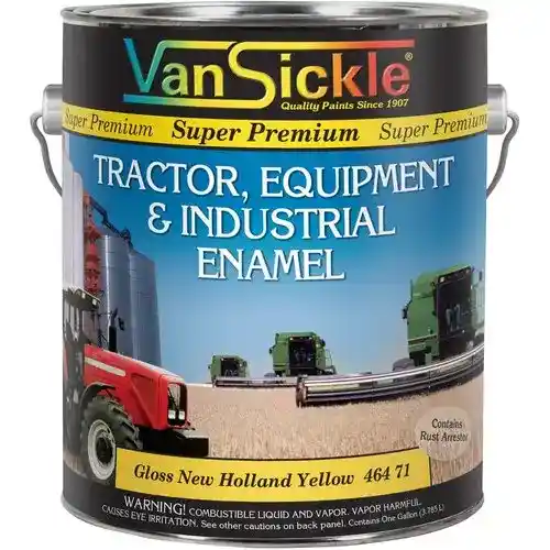 New Holland Yellow Tractor Gallon fits Paint New Holland