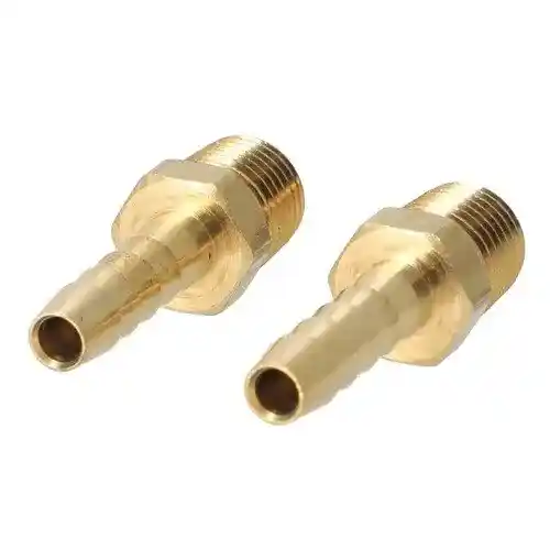 Milton Air Tool End Fitting - 1/4" ID Hose 1/4" MNTP 2-pk fits Tools Air Compressor Accessories