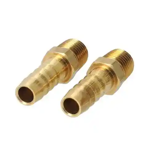 Milton Air Tool End Fitting - 3/8" ID Hose 1/4" MNTP 2-pk fits Tools Air Compressor Accessories
