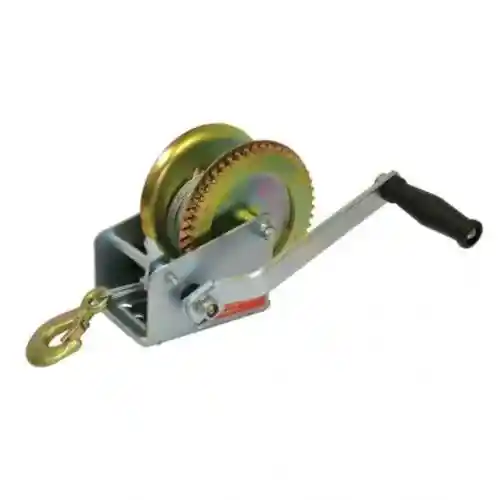 Trailer Side Wind Winch w/10' Cable - 1,600 lb. fits Trailer & Towing Trailer Winches