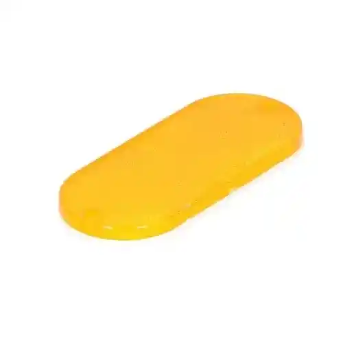 Trailer Reflector Amber Oval 4-3/8" x 1-7/8" fits Trailer & Towing Trailer Reflectors