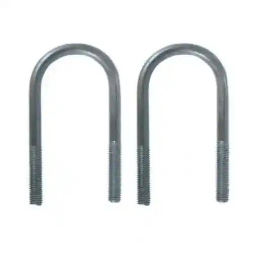 Trailer Axle U-Bolt w/Nuts 2-3/8" x 5-1/2" x 1/2" 2 Pack fits Trailer & Towing Trailer Hardware