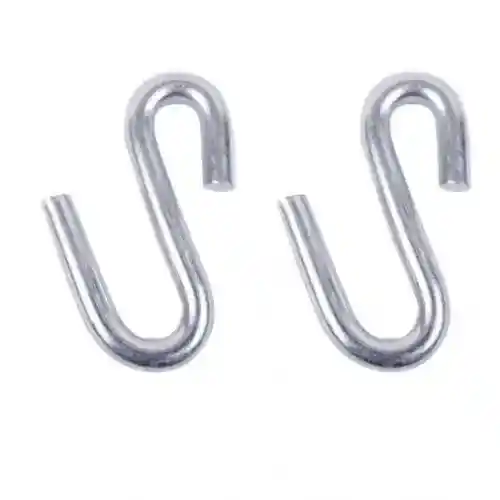 Trailer Tow S-Hooks for 7/16" Chain 2 Pack - 5,000 GTW fits Trailer & Towing Trailer Safety Chains