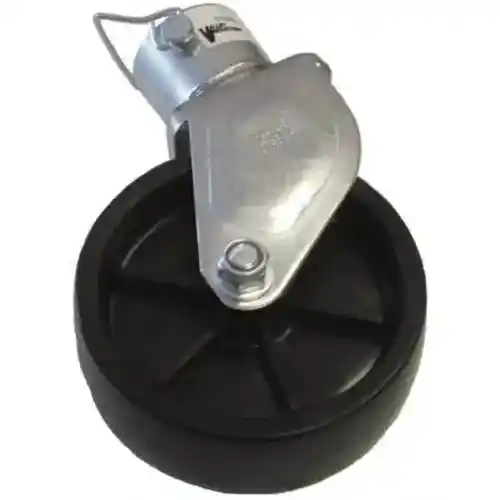 Trailer Jack A-Frame Wheel Assembly w/Pin Poly fits Trailer & Towing Trailer Jacks