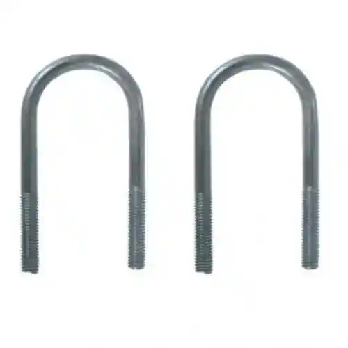 Trailer Axle U-Bolt w/Nuts 3" x 7" x 1/2" 2 Pack fits Trailer & Towing Trailer Hardware