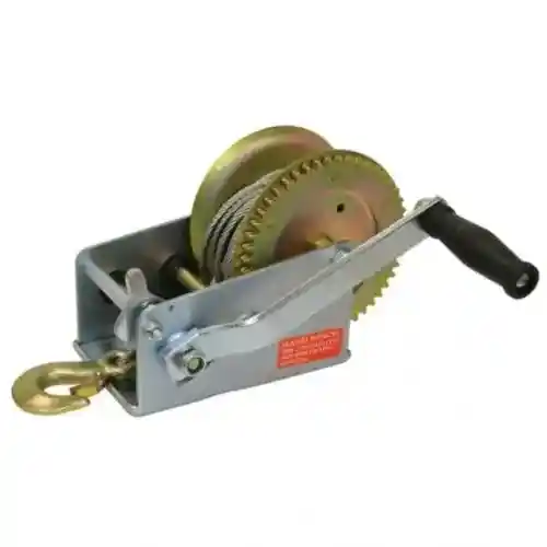 Trailer Side Wind Winch with 10' Cable - 2,500 lb. fits Trailer & Towing Trailer Winches