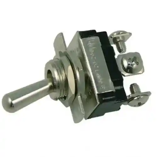 Metal Bat Handle Toggle Switch On Off On 12 Volt 10 Amp fits Wiring, Relays, Switches Switches