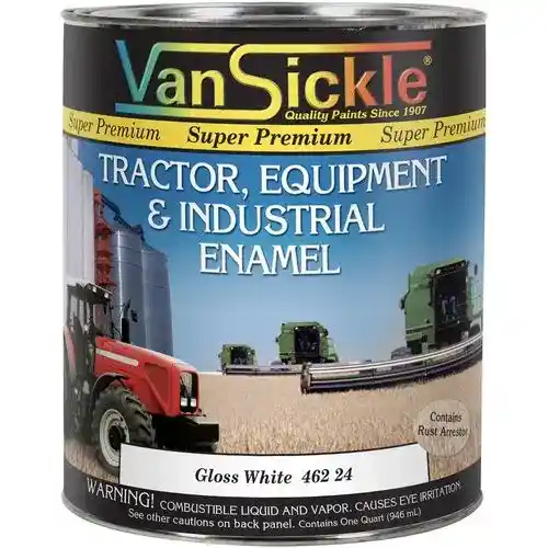 Gloss White Tractor Quart fits Paint Universal