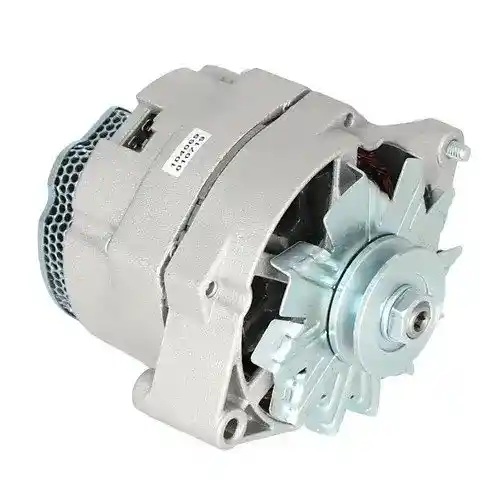 Alternator - Delco Style (7186-12) fits John Deere 4050 4230 4430 4440 AR84306 TY6775 fits New Holland fits Case A147160 fits International 121918C91