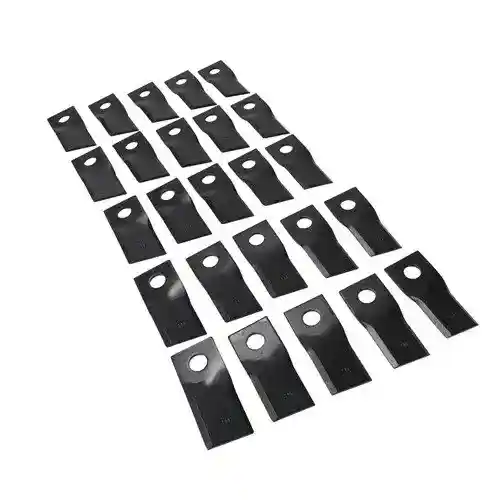 Disc Mower Blade - Left Hand 25 Pack fits John Deere 525 530 535 625 630 635 730 735 915 916 925 926 935 945 946 955 956 994 995 535 625 FH308234