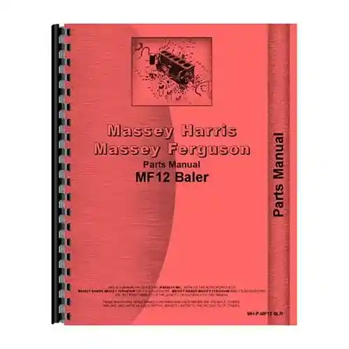 Parts Manual fits Massey Ferguson 12