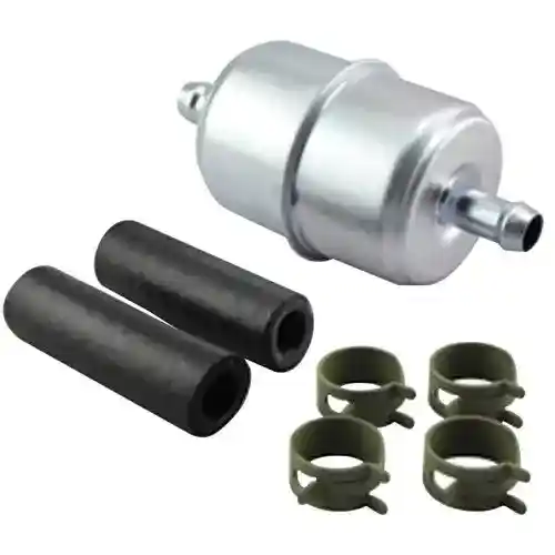 In-Line Fuel Filter Kit - 3/8" fits John Deere fits New Holland fits Case fits International fits Massey Ferguson fits Ford fits Case IH