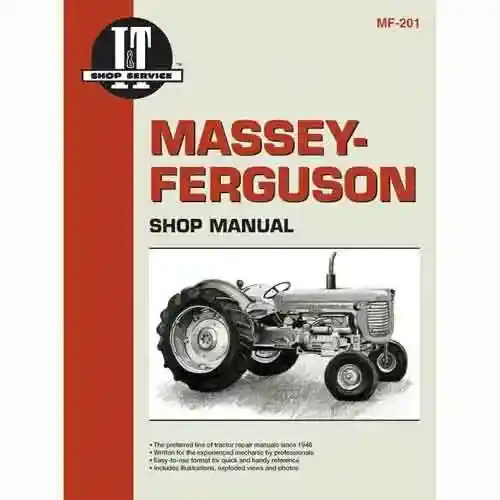 I&T Shop Manual Collection fits Massey Ferguson Super 90 65 85 88 1080 1085 1100 1105 1130 1135 1150 1155 65 90
