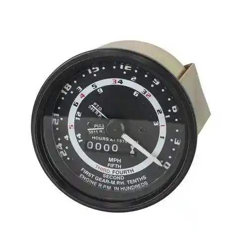 Tachometer (Proofmeter) Gauge - 5 Speed with Aftermarket Style Needle fits Ford NAA 600 601 700 800 801 900 2000 2110 2120 4000 4130 4140 C3NN17360K