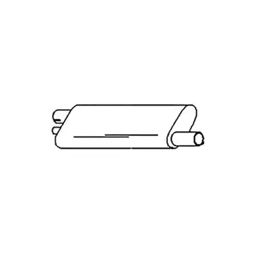 Muffler fits Case 1270 1150C 1150B 1150C 1370 A66780 CA-20