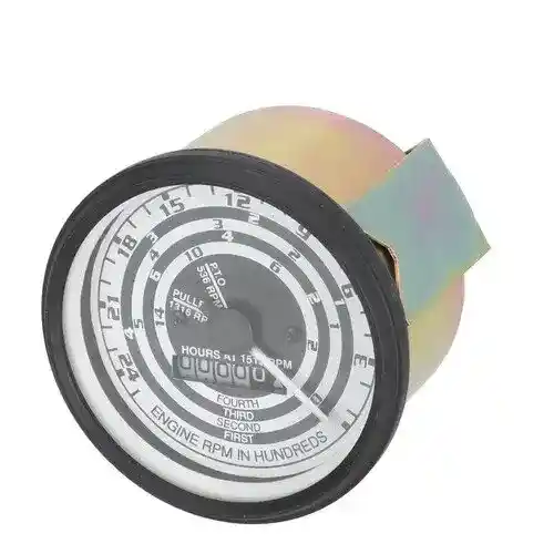 Tachometer (Proofmeter) Gauge - 4 Speed with Aftermarket style Needle fits Ford NAA 600 601 700 800 801 900 2000 2110 2120 4000 4110 4130 C3NN17360N