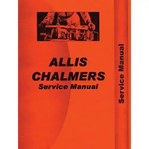 Service Manual fits Allis Chalmers B C IB 125