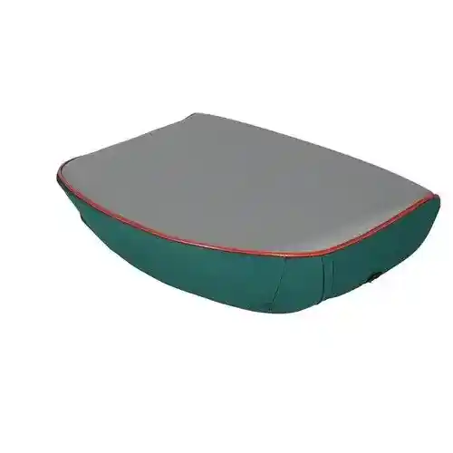 Seat Cushion - Vinyl Gray with Red Trim fits Massey Ferguson TE20 TEA20 TO20 TO30 TO35 35 50 65 85 88 135 178 185 230 235 240 245 250 283 150 181326M1