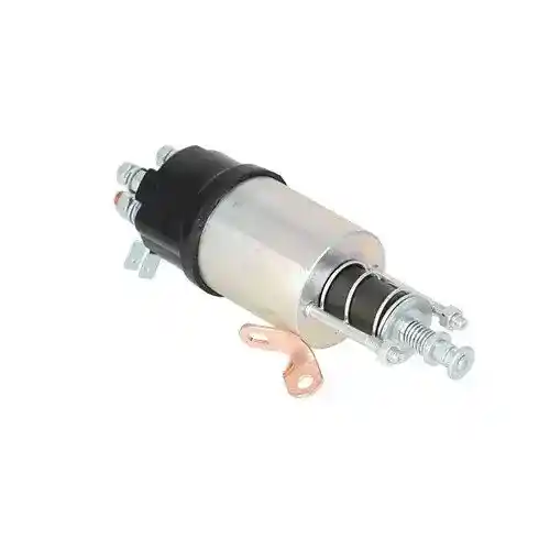 Starter Solenoid - Lucas Style - 12 Volt - 4 Terminal fits New Holland fits Case K964215 3206518R2 fits Massey Ferguson 50 135 165 175 3901191M1