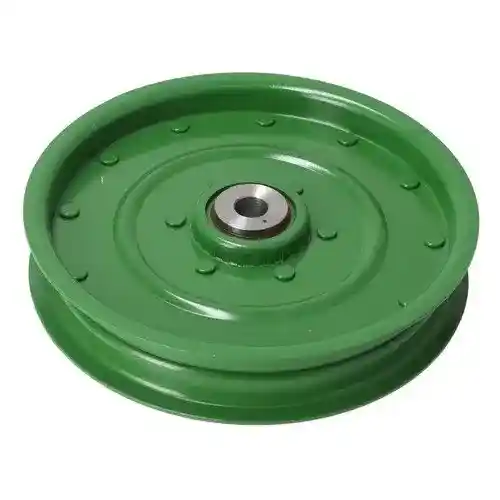 Flanged Idler Pulley fits John Deere CTS 9400 9410 9500 9510 9550 9560 9600 9610 9650 9660 AH94450 fits New Holland 86588003 fits Case IH 86588003