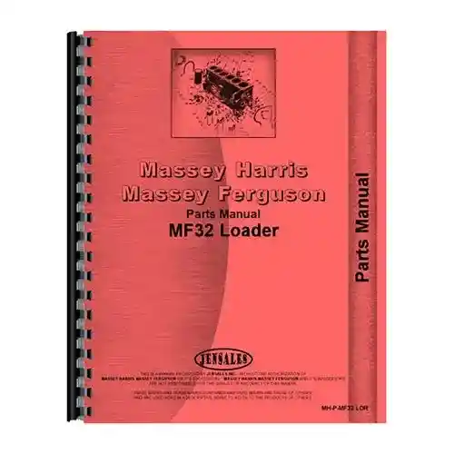 Parts Manual fits Massey Ferguson 32A 20 40 135 150 2135 2200 20 40 2135 2200