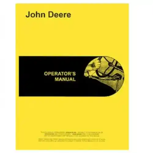Operator's Manual fits John Deere 1250 1450 1650 1650 OMRW18976