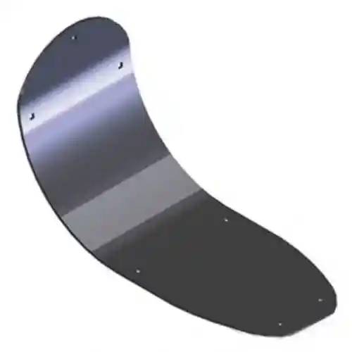 Plate - Poly Wear with Hardware fits John Deere 606 608 608C 612 612C 616 618 843 893 1243 1290 1291 1293 fits Case IH 2406 2408 2412 3208 3408 2212