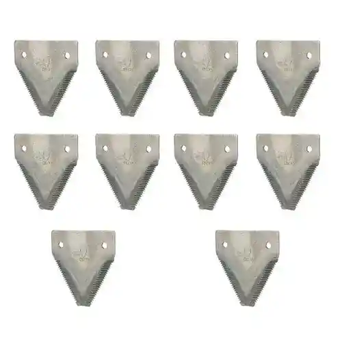 Sickle Section 3" x 3 1/4" TS H Black Anvil Package of 10 fits Massey Ferguson 200 210 200 3725570M1HTS