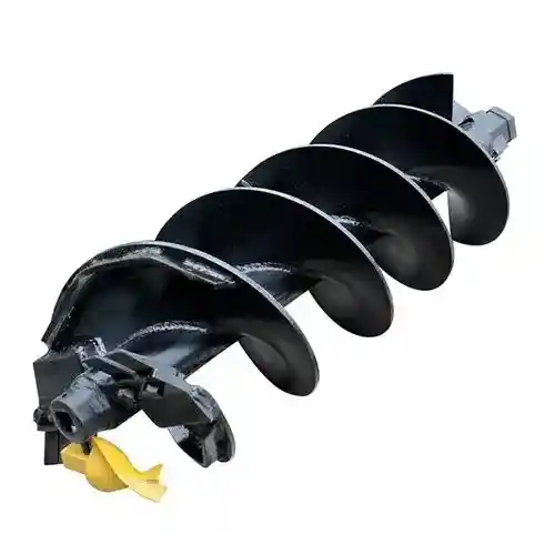 Lowe - Skid Steer Auger Bit 12" fits John Deere fits New Holland fits Case fits International fits Massey Ferguson fits Caterpillar fits Ford