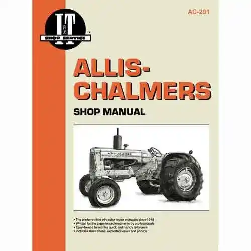 I&T Shop Manual Collection fits Allis Chalmers D10 D12 D14 D15 D17 160 170 175 D10 D12 D17 D15 D17