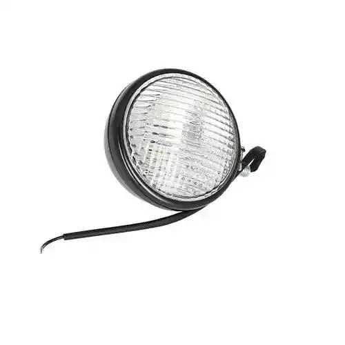 Headlight Assembly - 6V Round fits Allis Chalmers B C CA D10 D12 D14 G D15 70210921 70210922
