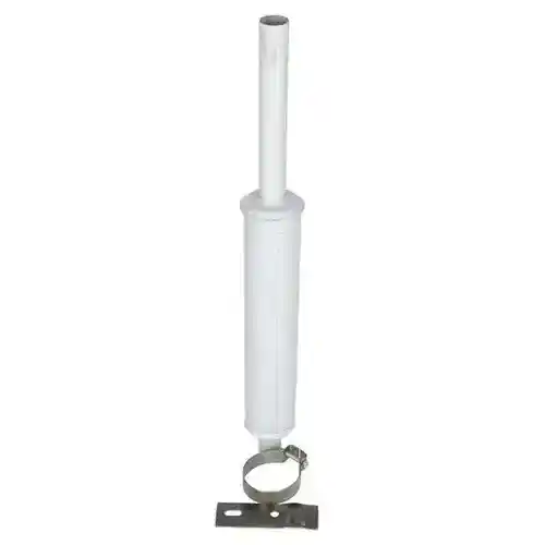 Muffler - Through Hood Gray fits Allis Chalmers D10 D12 D14 D15 B C CA 70233450 79010608V 70227240