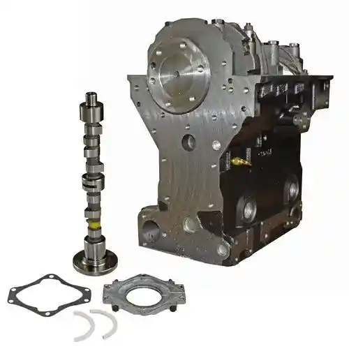 Short Block Engine - AD3.152 with Rope Seal & Combustion Bowl Piston fits Massey Ferguson 20 40 50 135 150 154-4 2135 20 40 50 fits Perkins AD3.152