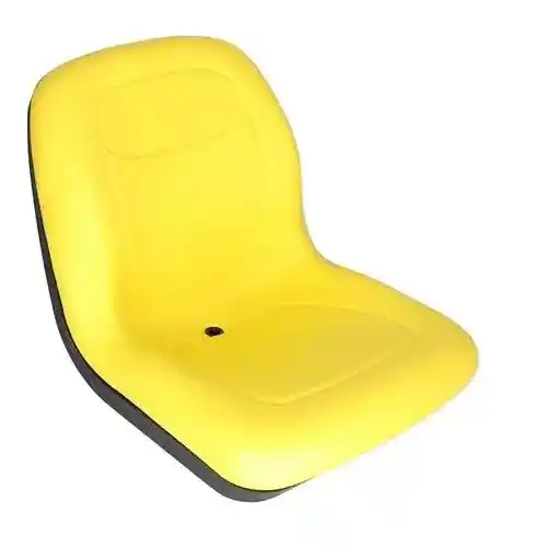 Bucket Seat Vinyl Yellow fits John Deere 655 755 855 4300 4310 4400 4700 5105 5205 655 890 AT315073 RE72933 fits Caterpillar GG420-33358 fits Komatsu